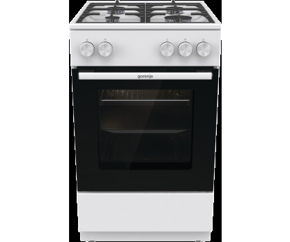 Kuchenka gazowa GORENJE GG5A10WFFM Czyszczenie Parowe, Żeliwne Ruszty, 50cm